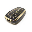 New Aftermarket Nano High Quality Cover For TATA Remote Key 4 Button Black Color TATA-A11J | Emirates Keys -| thumbnail