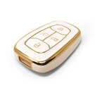 New Aftermarket Nano High Quality Cover For TATA Remote Key 4 Button White Color TATA-A11J | Emirates Keys -| thumbnail