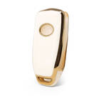 Nano Cover For TATA Flip Remote Key 3 Button White TATA-B11J | MK3 -| thumbnail