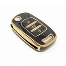 New Aftermarket Nano High Quality Cover For Baojun Flip Remote Key 3 Button Black Color BJ-B11J | Emirates Keys -| thumbnail