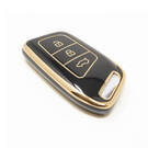 New Aftermarket Nano High Quality Cover For Baojun Smart Remote Key 3 Button Black  Color BJ-C11J | Emirates Keys -| thumbnail