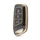 Nano High Quality Cover For Baojun Smart Remote Key 3 Button Black  Color BJ-C11J