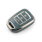 Новый Aftermarket Nano Высококачественный Чехол Для Дистанционного Ключа Honda 3 Кнопки Серого Цвета HD-D11J3 | Ключи Эмирейтс -| thumbnail