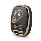 Нано-чехол высокого качества для удаленного ключа Honda с 3 кнопками черного цвета HD-J11J3B