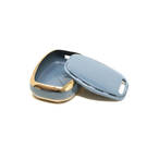 New Aftermarket Nano High Quality Cover For Honda Remote Key 3 Buttons Gray Color HD-J11J3B | Emirates Keys -| thumbnail