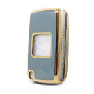 Cover Nano per chiave telecomando Peugeot 3 pulsanti grigia PG-D11J3 | MK3 -| thumbnail