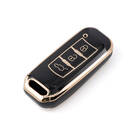 Nouvelle couverture Nano de haute qualité pour clé télécommande intelligente Trumpchi, 3 boutons, couleur noire, CQ-C11J | Clés des Émirats -| thumbnail