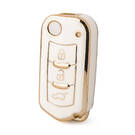 Nano – housse de haute qualité pour clé télécommande intelligente Trumpchi, 3 boutons, couleur blanche, CQ-D11J