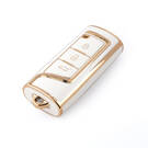 Nouvelle couverture Nano de haute qualité pour clé télécommande intelligente Trumpchi, 3 boutons, couleur blanche, CQ-F11J | Clés des Émirats -| thumbnail