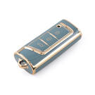 Nouvelle couverture Nano de haute qualité pour clé télécommande intelligente Trumpchi, 3 boutons, couleur grise, CQ-F11J | Clés des Émirats -| thumbnail