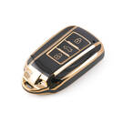Nouveau couvercle Nano de haute qualité pour clé télécommande Dongfeng, 3 boutons, couleur noire, DF-D11J | Clés des Émirats -| thumbnail