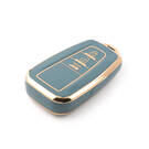 Nueva cubierta Nano de alta calidad del mercado de accesorios para llave remota Toyota RAV4 Corolla, 3 botones, Color gris, TYT-B11J3 | Cayos de los Emiratos -| thumbnail