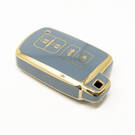 Nueva cubierta Nano de alta calidad del mercado de accesorios para Toyota Camry 2012-2017 llave remota 3 + 1 botones Color gris TYT-D11J | Cayos de los Emiratos -| thumbnail