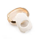 New Aftermarket Nano High Quality Cover For Toyota Remote Key 3 Buttons White Color TYT-E11J3 | Emirates Keys -| thumbnail