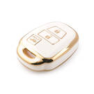 Nueva cubierta Nano de alta calidad para llave remota de Toyota, 3 botones, Color blanco, TYT-E11J3 | Cayos de los Emiratos -| thumbnail