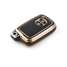 Nueva cubierta Nano de alta calidad del mercado de accesorios para llave remota Toyota 2 botones Color negro TYT-H11J2 | Cayos de los Emiratos -| thumbnail