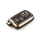 Nueva cubierta Nano de alta calidad del mercado de accesorios para llave remota de Toyota, 4 botones, Color negro, TYT-H11J4 | Cayos de los Emiratos -| thumbnail