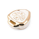 Nueva cubierta Nano de alta calidad para llave remota de Toyota, 4 botones, Color blanco, TYT-K11J4 | Cayos de los Emiratos -| thumbnail