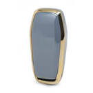 Capa Nano Para Chave Remota Ford 4+1 Botões Cinza Ford-A11J | MK3 -| thumbnail
