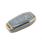 Novo aftermarket nano capa de alta qualidade para ford explorer remoto chave 4 + 1 botões cor cinza Ford-A11J | Chaves dos Emirados -| thumbnail