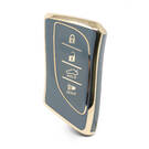 Нано-чехол высокого качества для дистанционного ключа Lexus с 4 кнопками серого цвета LXS-B11J4