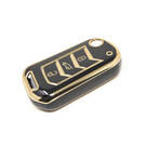 Nouveau couvercle Nano de haute qualité pour clé télécommande Mahindra, 3 boutons, couleur noire, MHD-A11J | Clés des Émirats -| thumbnail