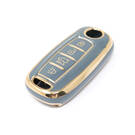 Nouveau couvercle Nano de haute qualité pour clé télécommande Venucia, 4 boutons, couleur grise, VNC-A11J4 | Clés des Émirats -| thumbnail