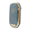 Нано-чехол высокого качества для Kia 2018-2022, дистанционный ключ, 4 + 1 кнопки, серый цвет, KIA-C11J5