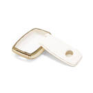New Aftermarket Nano High Quality Cover For Kia Remote Key 5 Buttons White Color KIA-D11J5 | Emirates Keys -| thumbnail