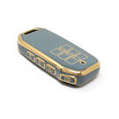 Новый Высококачественный Чехол Послепродажного Нано Для Дистанционного Ключа Kia 7 Кнопок Серого Цвета KIA-H11J7 | Ключи Эмирейтс -| thumbnail