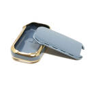 New Aftermarket Nano High Quality Cover For Kia Remote Key 7 Buttons Gray Color KIA-J11J7 | Emirates Keys -| thumbnail