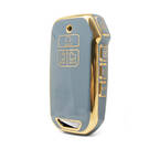 Чехол Nano высокого качества для дистанционного ключа Kia 7 кнопок серого цвета KIA-J11J7