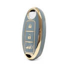 Cover Nano di alta qualità per chiave remota Nissan 3 pulsanti colore grigio NS-A11J3B