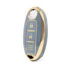 Cover Nano di alta qualità per chiave remota Nissan 2 pulsanti colore grigio NS-A11J3C