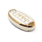 Nuova copertura Aftermarket Nano di alta qualità per chiave remota Nissan 5 pulsanti colore bianco NS-A11J5 | Chiavi degli Emirati -| thumbnail