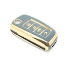 Nuova cover aftermarket Nano di alta qualità per chiave remota Nissan Flip 4 pulsanti colore grigio NS-B11J4 | Chiavi degli Emirati -| thumbnail