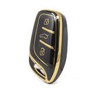 Nano – couvercle de haute qualité pour clé télécommande Roewe, 3 boutons, couleur noire, RW-B11J