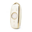 Nano – couvercle de haute qualité pour clé télécommande Roewe, 5 boutons, couleur blanche, RW-C11J