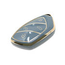 Nouveau couvercle Nano de haute qualité pour clé télécommande Roewe, 4 boutons, couleur grise, RW-D11J | Clés des Émirats -| thumbnail