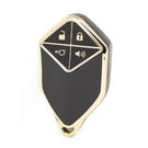 Nano – housse de haute qualité pour clé télécommande Shenlan, 4 boutons, couleur noire, SL-A11J