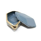 New Aftermarket Nano High Quality Cover For Shenlan Remote Key 4 Buttons Gray Color SL-A11J | Emirates Keys -| thumbnail