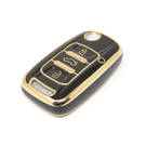 New Aftermarket Nano High Quality Cover For Wuling Flip Remote Key 3 Buttons Black Color WL-A11J3 | Emirates Keys -| thumbnail