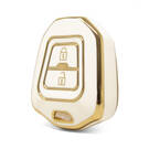 Нано-высококачественный чехол для дистанционного ключа Isuzu 2 кнопки белого цвета ISZ-C11J