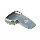New Aftermarket Nano High Quality Cover For Hyundai Tucson Smart Remote Key 3 Buttons Gray Color HY-A11J3B | Emirates Keys -| thumbnail