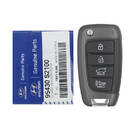 Llave remota plegable original/OEM para Hyundai Santa Fe 2019, 4 botones, 433 MHz. Número de pieza OEM: 95430-S2100 | Emirates Keys -| thumbnail