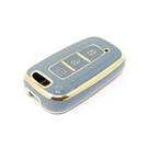 Nueva cubierta Nano de alta calidad del mercado de accesorios para llave remota Hyundai Kia 3 botones Color gris HY-G11J3 | Cayos de los Emiratos -| thumbnail