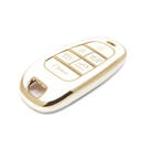 Nueva cubierta de alta calidad NNano del mercado de accesorios para llave remota Hyundai 6 botones Color blanco HY-H11J6B | Cayos de los Emiratos -| thumbnail