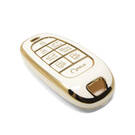 Nuova copertura aftermarket NNano di alta qualità per chiave remota Hyundai 8 pulsanti colore bianco HY-H11J8 | Chiavi degli Emirati -| thumbnail