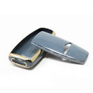 New Aftermarket Nano High Quality Cover For Hyundai Genesis Remote Key 3+1 Buttons Gray Color HY-I11J4A | Emirates Keys -| thumbnail