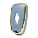 Capa Nano para Chave Remota Chevrolet 4B Cinza CRL-B11J4A | MK3 -| thumbnail